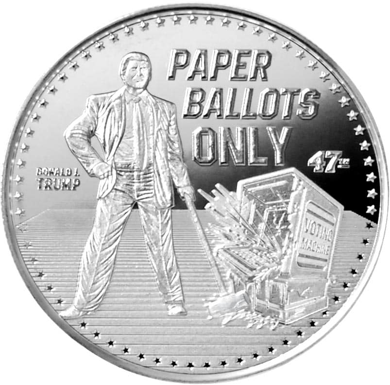 trump paper ballots only