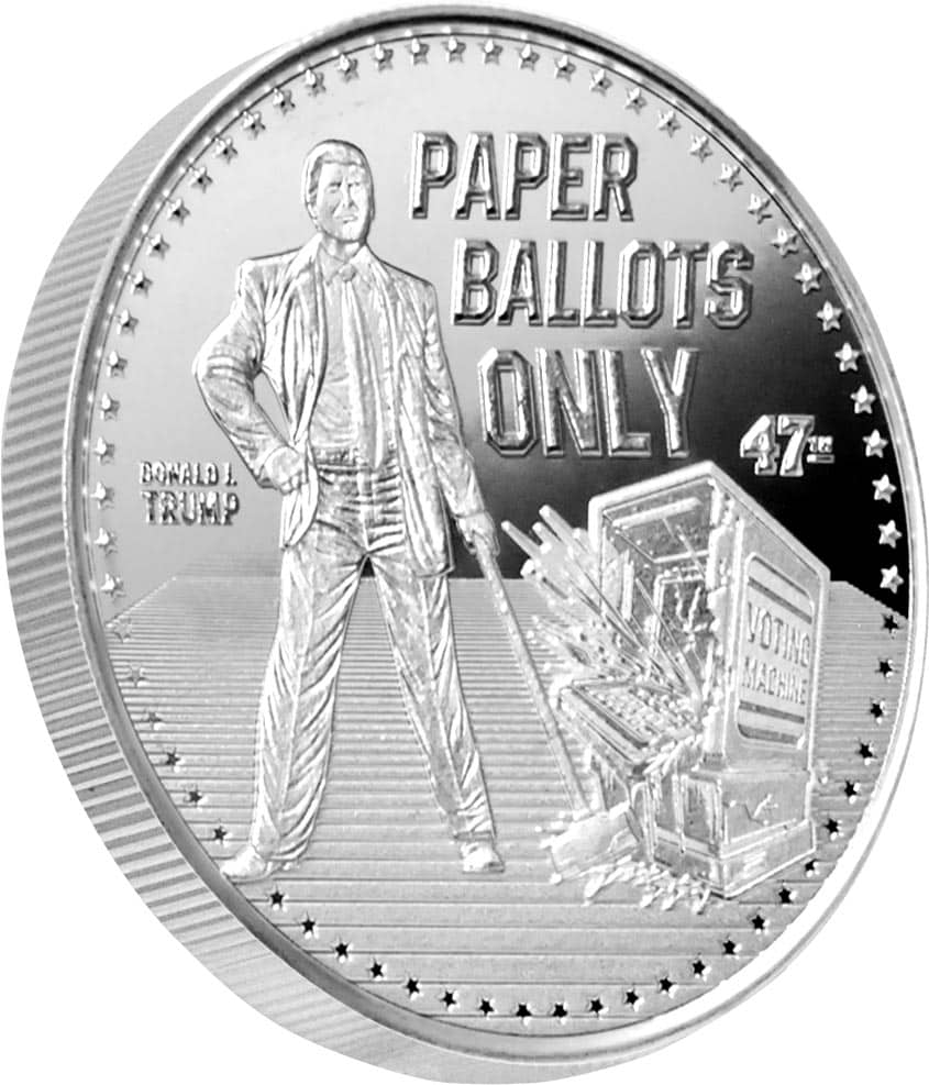 trump paper ballots only